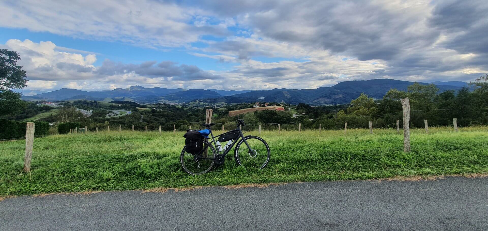 bicycle in landscape